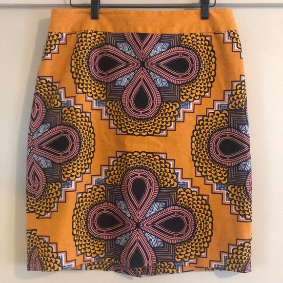 Maeve Dresses & Skirts - Maeve tribal boho pencil skirt size 12